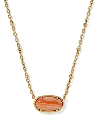 Kendra Scott Elisa Tiger Striped Safari Short Pendant Necklace
