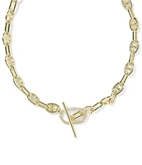 Kendra Scott Elisa Toggle Link And Chain Necklace
