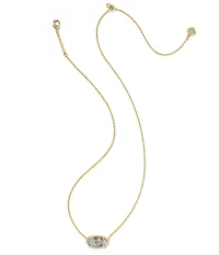 Kendra Scott Elisa U.S.A Americana Short Pendant Necklace