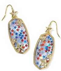 Kendra Scott Elle Multi Star Americana Drop Earrings