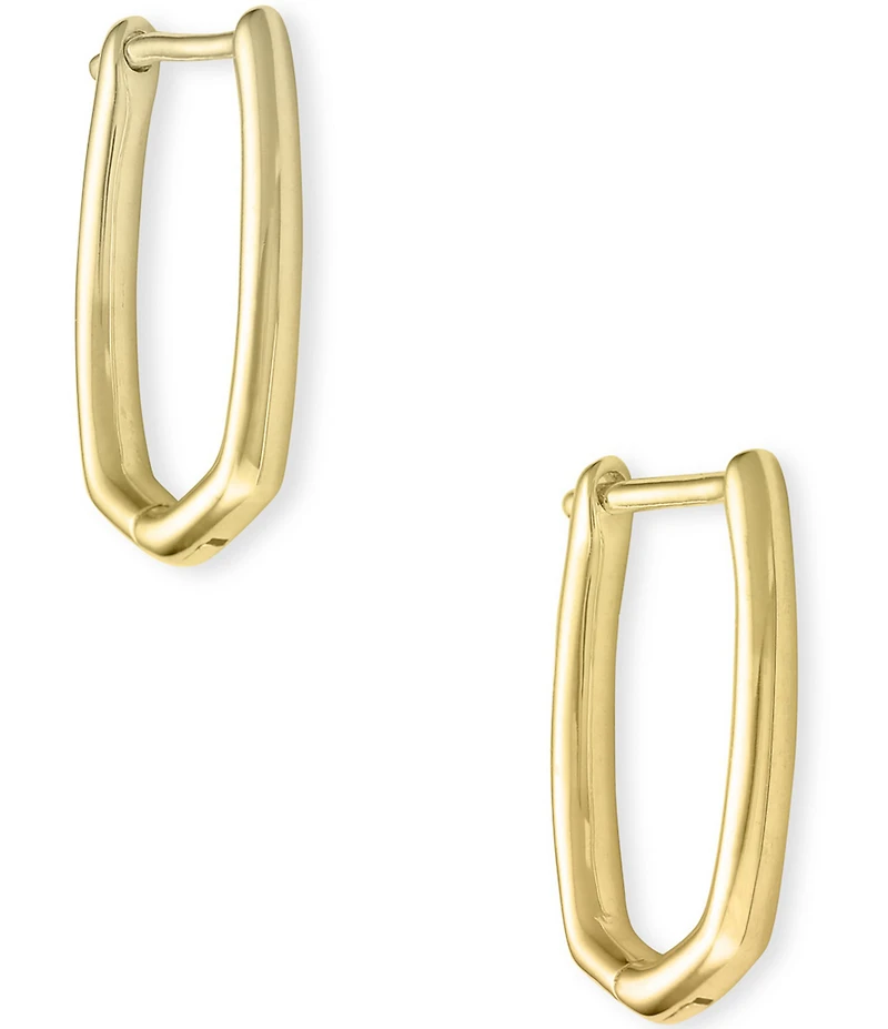 Kendra Scott Ellen 18k Vermeil Huggie Hoop Earrings