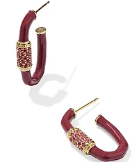 Kendra Scott Emery Enamel Hoop Earrings