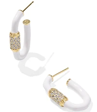 Kendra Scott Emery Enamel Hoop Earrings