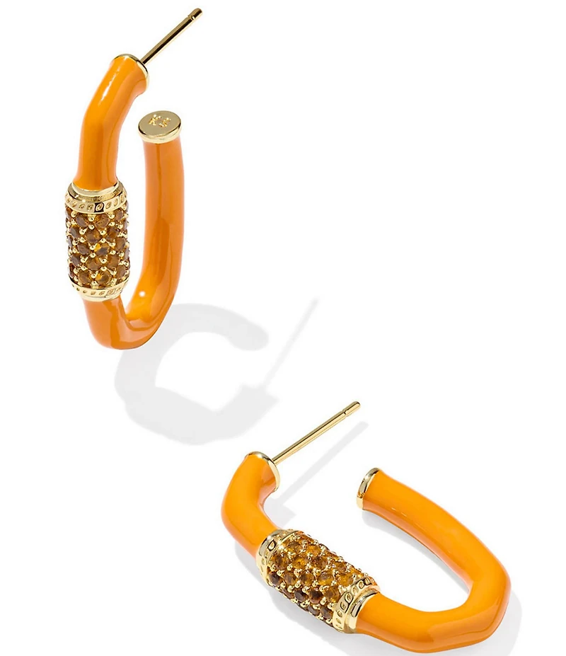 Kendra Scott Emery Enamel Hoop Earrings