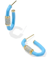 Kendra Scott Emery Enamel Hoop Earrings