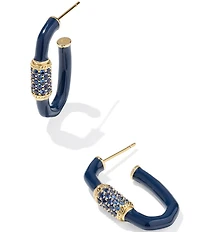 Kendra Scott Emery Enamel Hoop Earrings