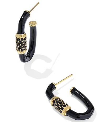 Kendra Scott Emery Enamel Hoop Earrings