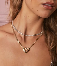 Kendra Scott Emery Heart Short Pendant Necklace