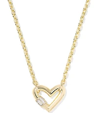 Kendra Scott Emery Heart Short Pendant Necklace