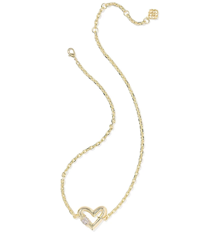 Kendra Scott Emery Heart Short Pendant Necklace
