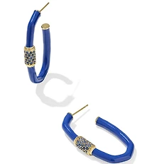 Kendra Scott Emery Large Enamel Hoop Earrings