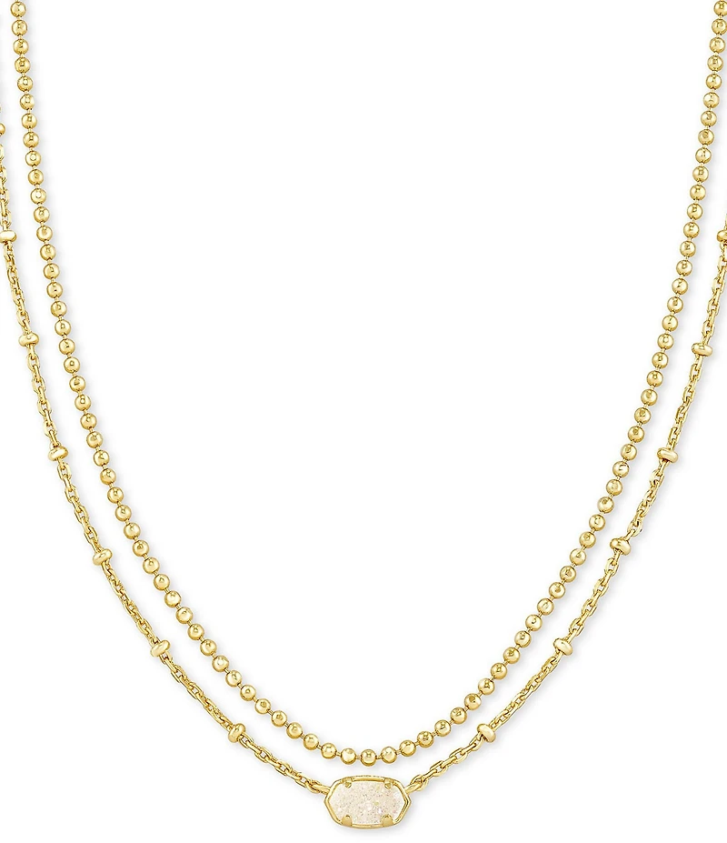 Kendra Scott Emilie Drusy Multi Strand Necklace
