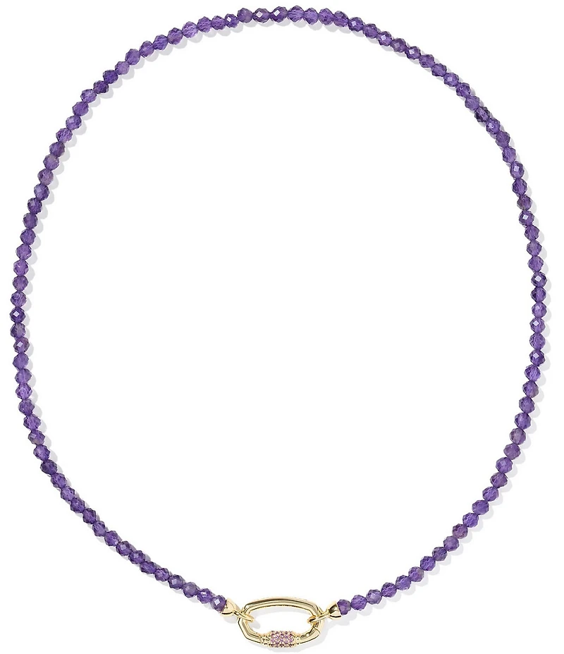 Kendra Scott Football Beaded Strand Collar Necklace