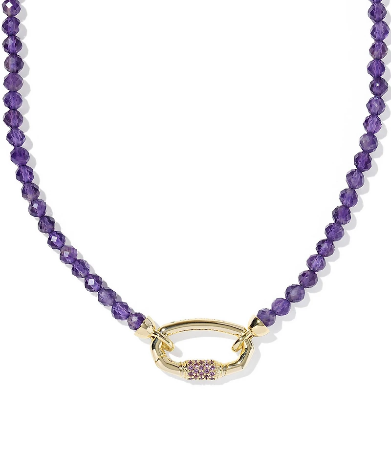 Kendra Scott Football Beaded Strand Collar Necklace