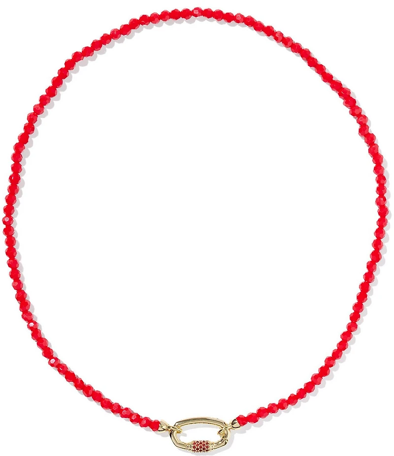 Kendra Scott Football Beaded Strand Collar Necklace