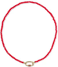 Kendra Scott Football Beaded Strand Collar Necklace