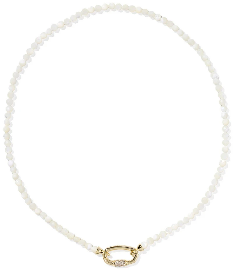 Kendra Scott Football Beaded Strand Collar Necklace