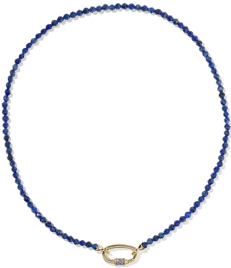 Kendra Scott Football Beaded Strand Collar Necklace