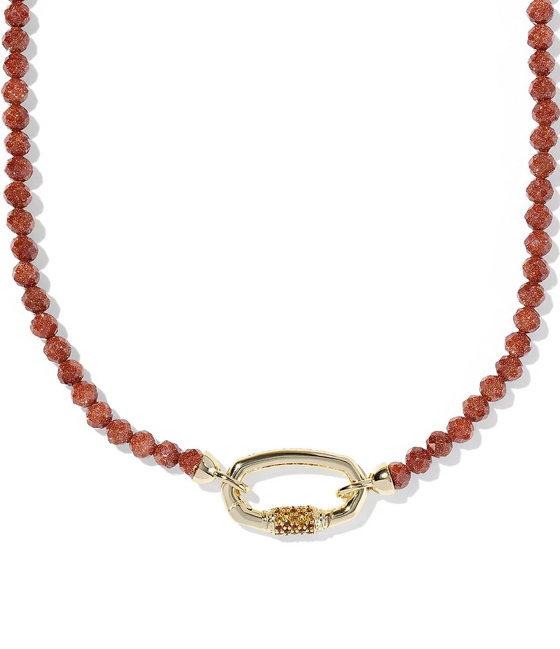 Kendra Scott Football Beaded Strand Collar Necklace