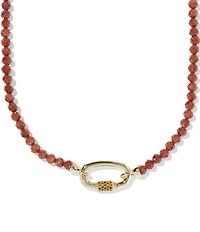 Kendra Scott Football Beaded Strand Collar Necklace