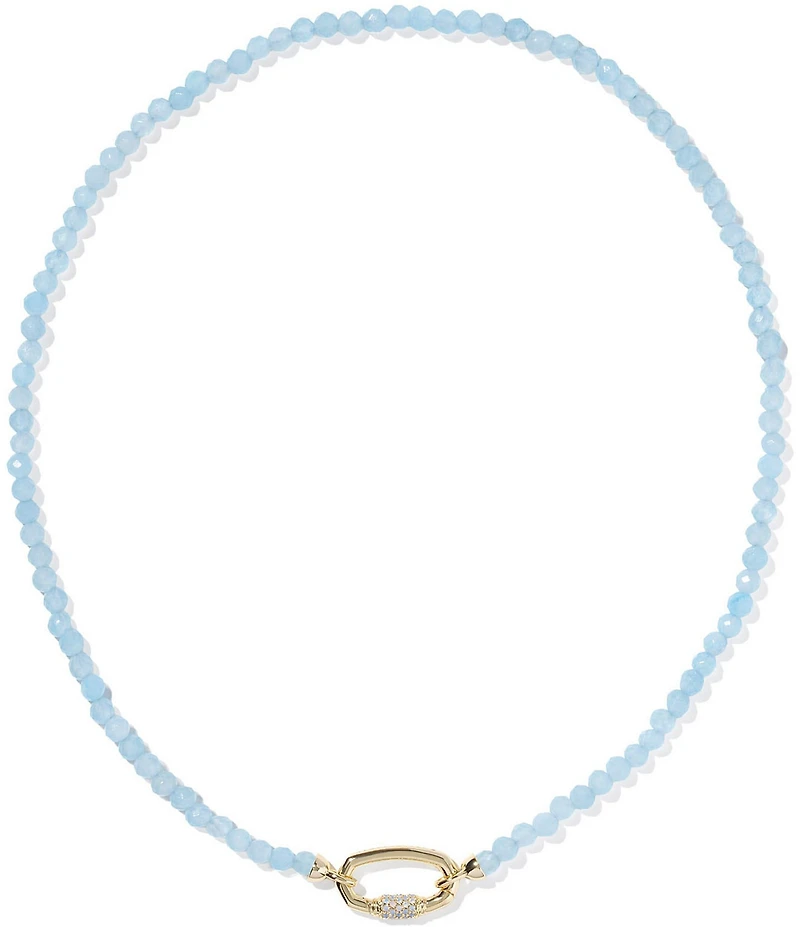Kendra Scott Football Beaded Strand Collar Necklace