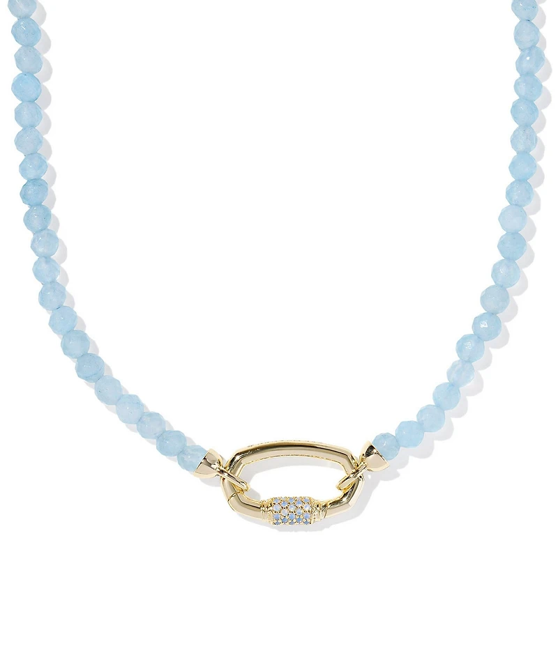 Kendra Scott Football Beaded Strand Collar Necklace