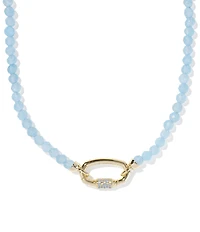 Kendra Scott Football Beaded Strand Collar Necklace