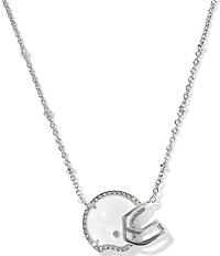 Kendra Scott Football Helmet Short Pendant Chain Necklace