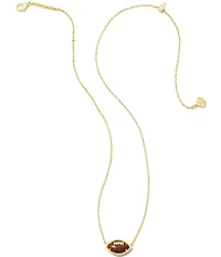 Kendra Scott Football Novelty Pendant Necklace