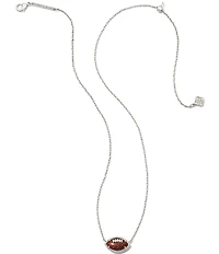 Kendra Scott Football Novelty Pendant Necklace