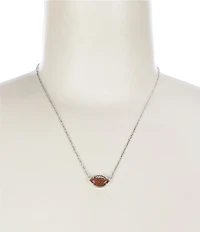 Kendra Scott Football Novelty Pendant Necklace