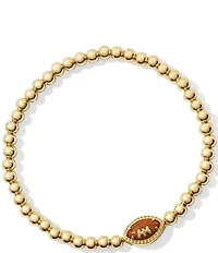 Kendra Scott Football Beaded Novelty Stretch Bracelet