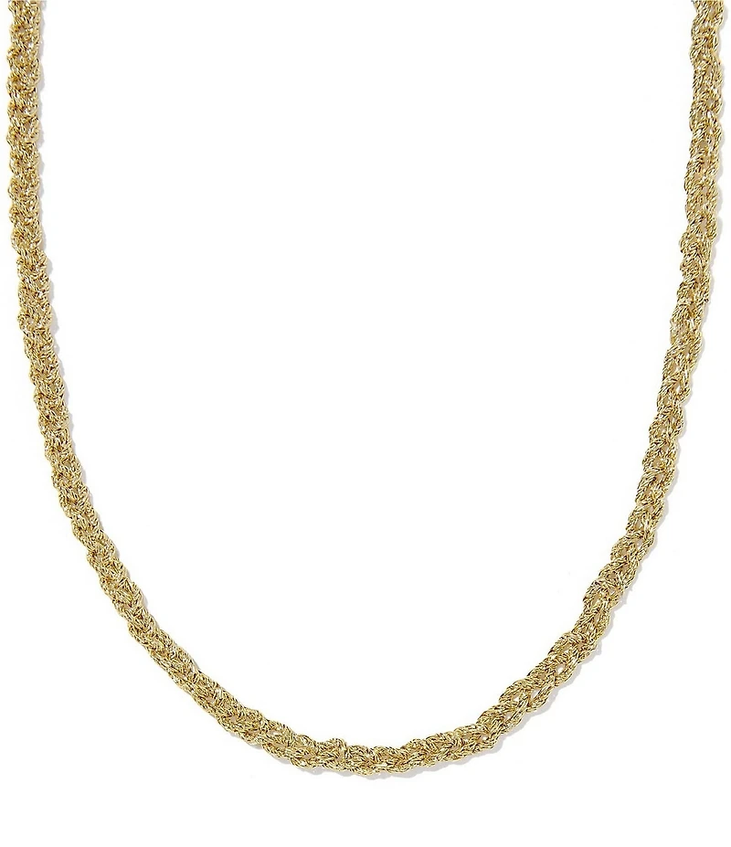 Kendra Scott Gabriella Braid Chain Necklace