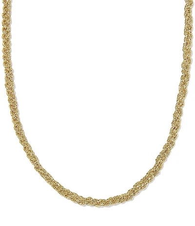 Kendra Scott Gabriella Braid Chain Necklace