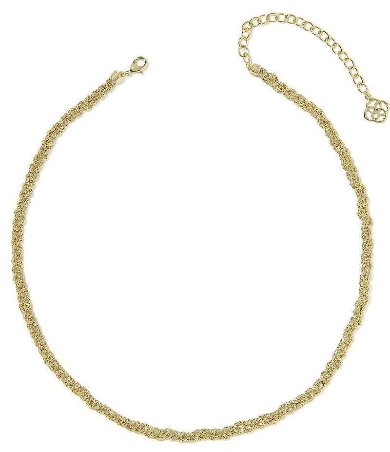Kendra Scott Gabriella Braid Chain Necklace