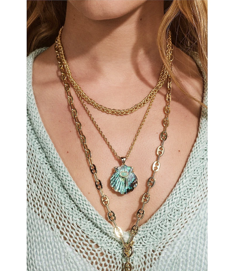 Kendra Scott Gabriella Braid Chain Necklace