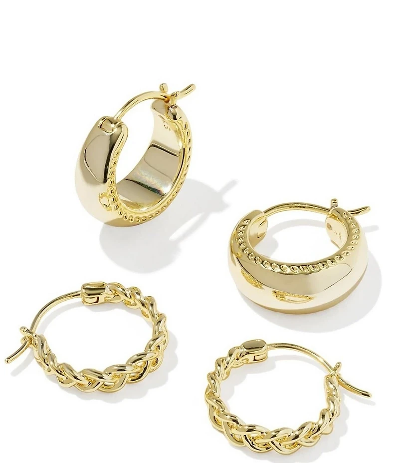 Kendra Scott Gabriella Huggie Hoop Earrings Set