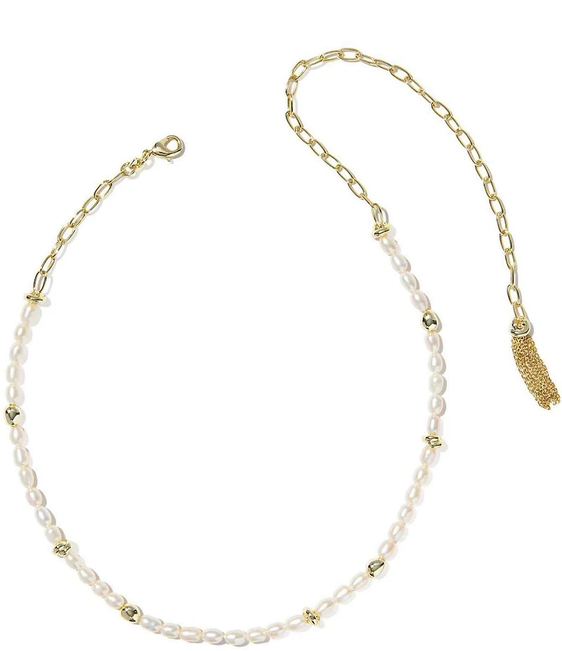 Kendra Scott Gabriella Pearl Strand Collar Necklace