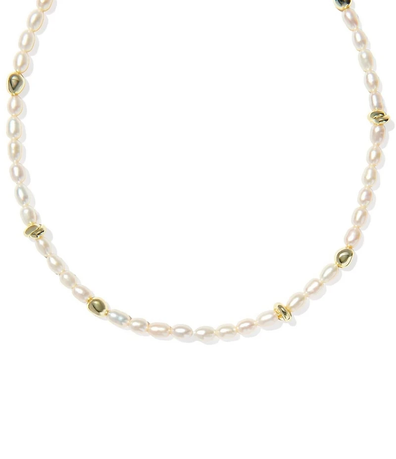 Kendra Scott Gabriella Pearl Strand Collar Necklace