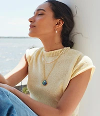 Kendra Scott Gabriella Pearl Strand Collar Necklace