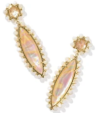 Kendra Scott Genevieve Beaded Statement Drop Earrings