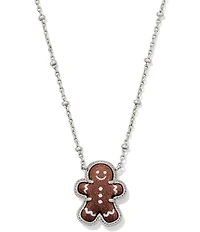 Kendra Scott Gingerbread Reversible Short Pendant Necklace