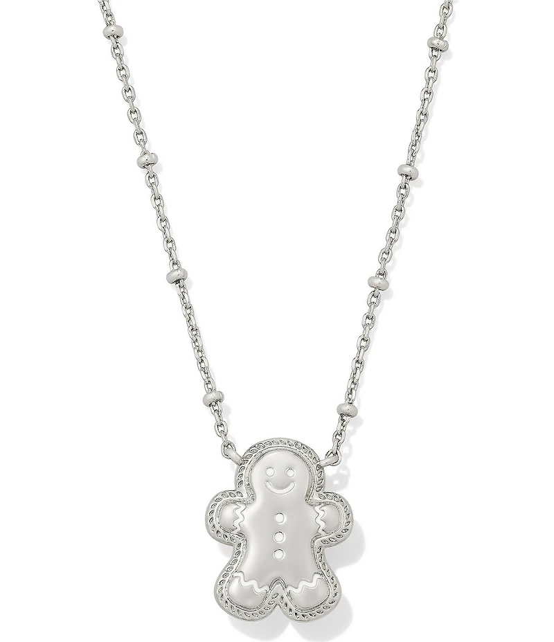 Kendra Scott Gingerbread Reversible Short Pendant Necklace