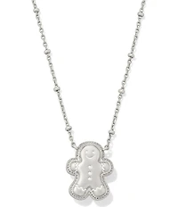 Kendra Scott Gingerbread Reversible Short Pendant Necklace