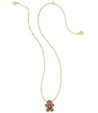 Kendra Scott Gingerbread Reversible Short Pendant Necklace