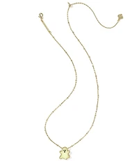Kendra Scott Glow In The Dark Ghost Short Pendant Necklace