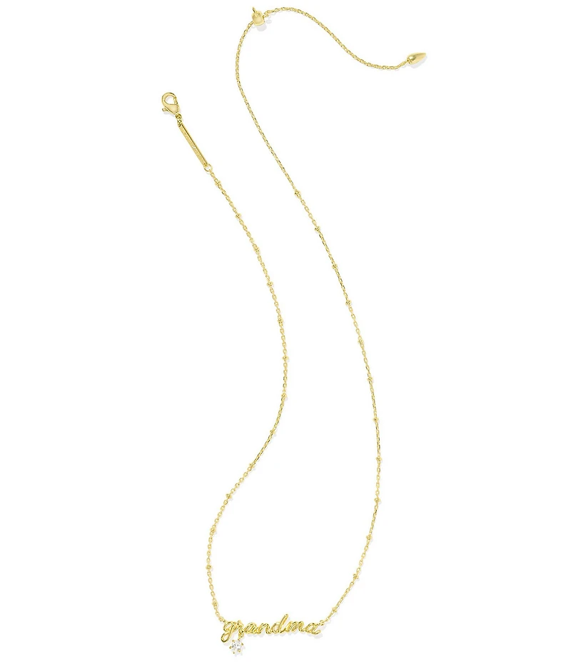 Kendra Scott Grandma Crystal Short Pendant Necklace