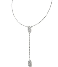 Kendra Scott Crystal Grayson Pave Y Necklace