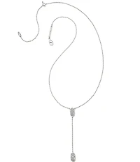 Kendra Scott Crystal Grayson Pave Y Necklace