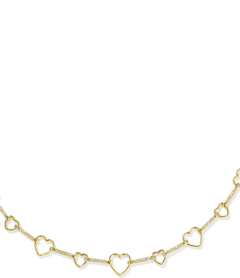 Kendra Scott Haisley Heart Collar Necklace